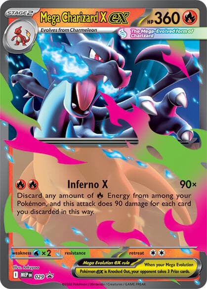 Mega Charizard X ex 029