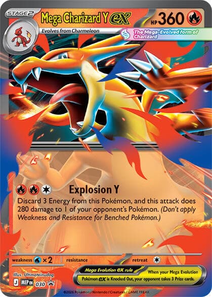 Mega Charizard Y ex 030 Normal
