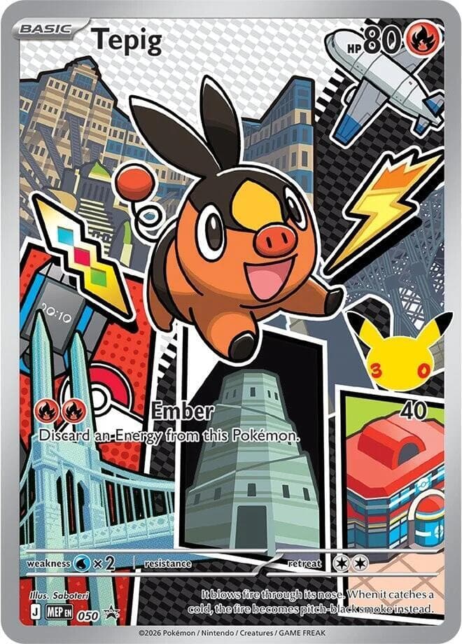 Tepig 050 Holo