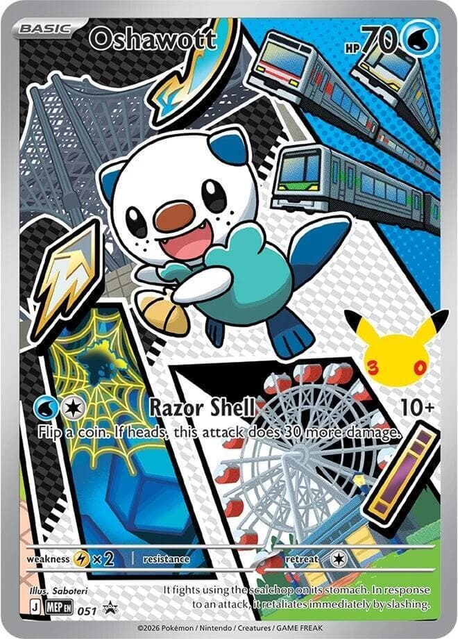 Oshawott 051 Holo