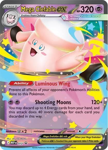 Mega Clefable ex 072