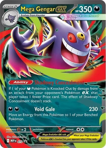 Mega Gengar ex 073 Holo