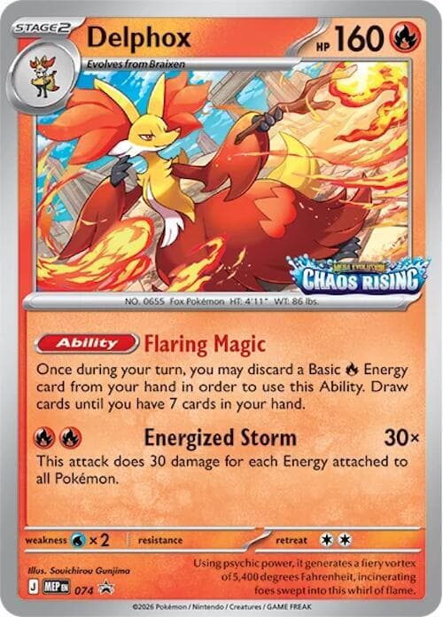 Delphox 074 Holo