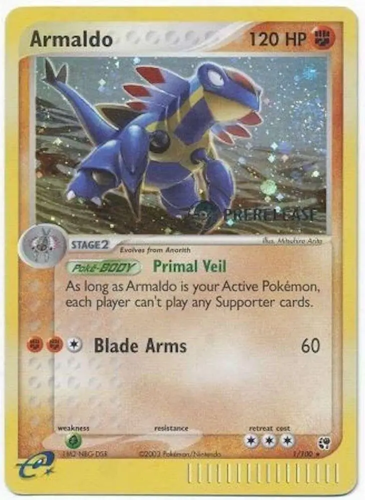 Armaldo Prerelease 001 Normal