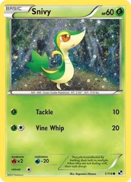 Snivy Cosmos Holo