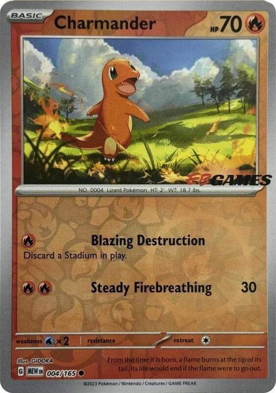 Charmander EBGames Exclusive 004 Normal