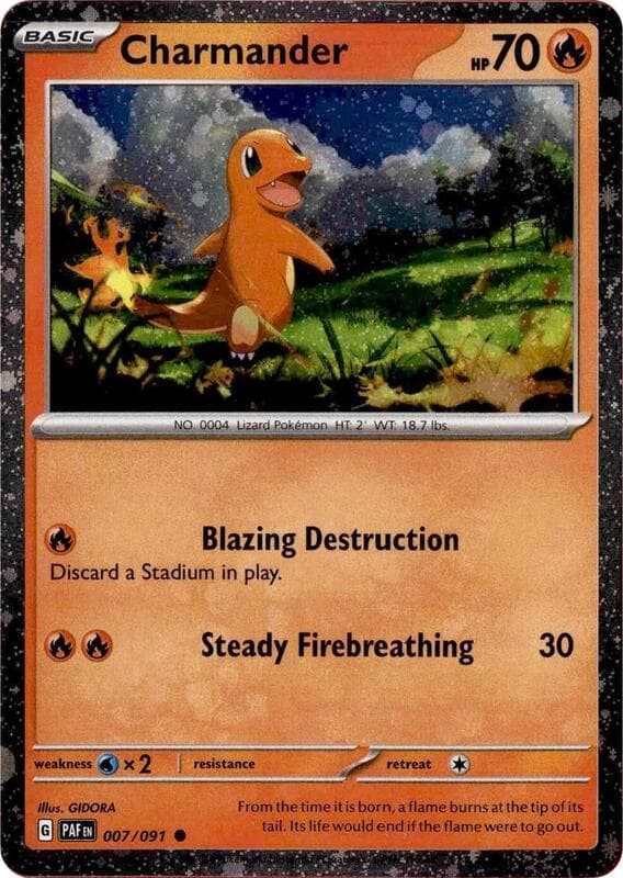Charmander Cosmos Holo 007