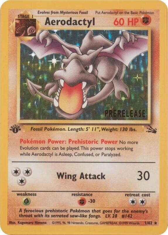 Aerodactyl Prerelease 01