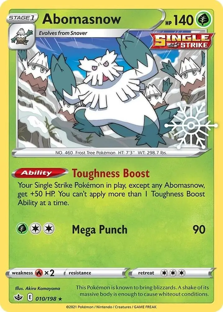 Abomasnow Holiday Calendar 010 Normal