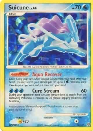 Suicune Cracked Ice Holo 019 Normal