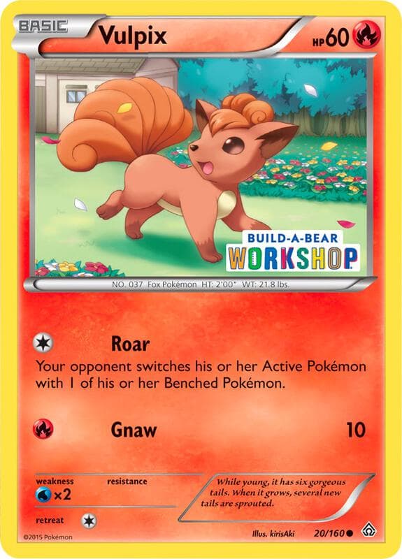 Vulpix Build Workshop Exclusive 020 Normal
