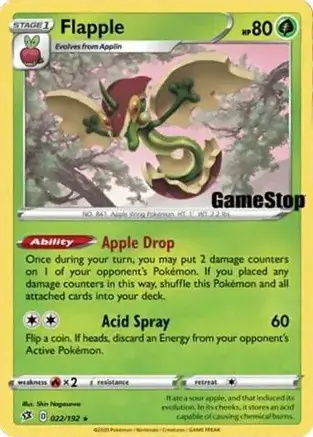 Flapple Gamestop 022 Normal