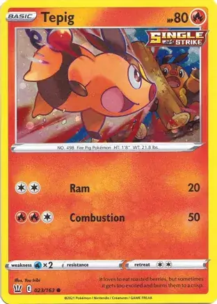 Tepig Cosmos Holo 023