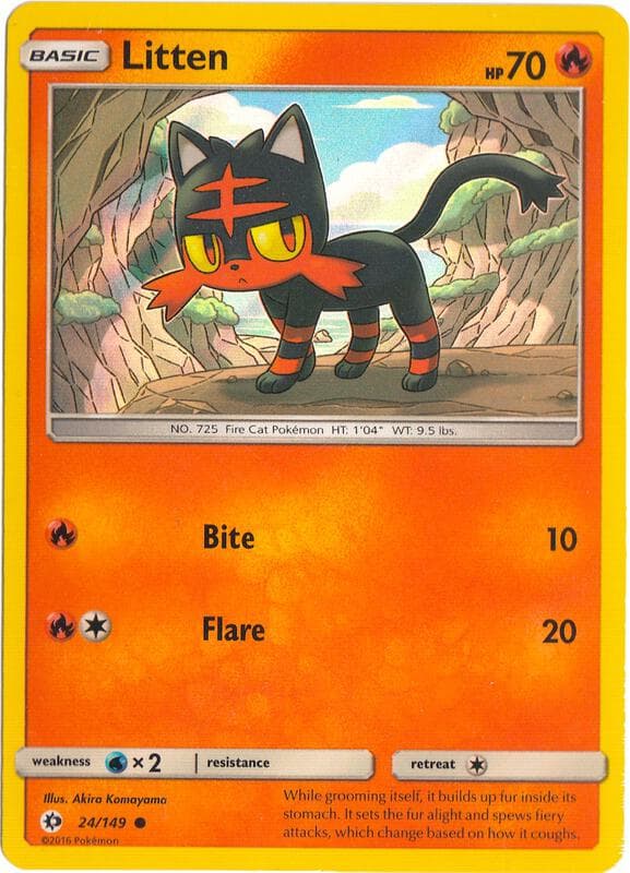 Litten Water Web Holo 024