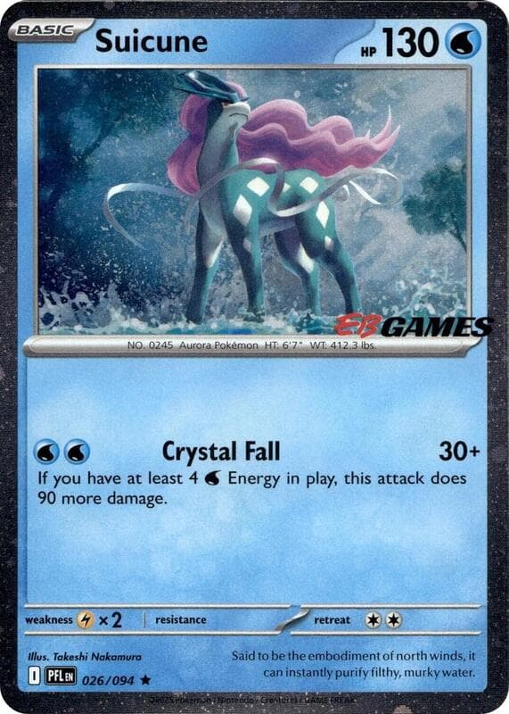 Suicune EB Games Exclusive 026 Normal