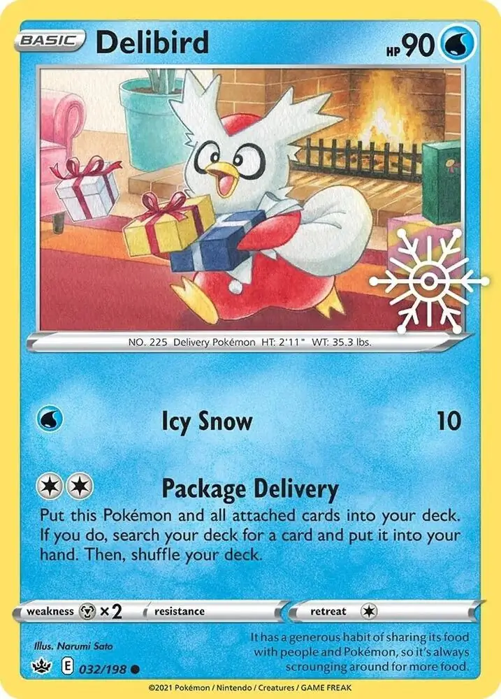 Delibird Holiday Calendar 032 Normal