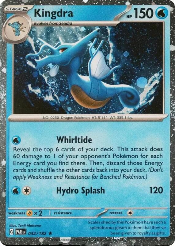 Kingdra Cosmos Holo 032