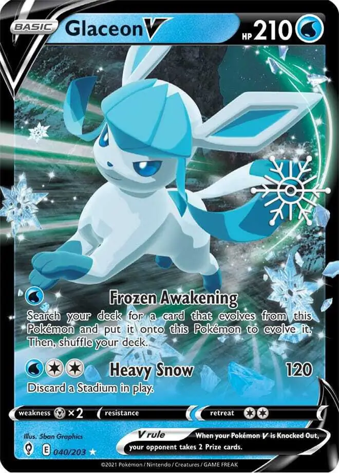 Glaceon V Holiday Calendar 040 Normal