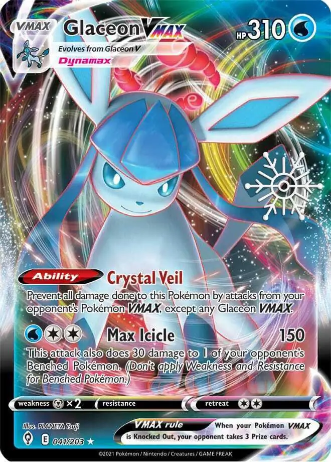 Glaceon VMAX Holiday Calendar 041