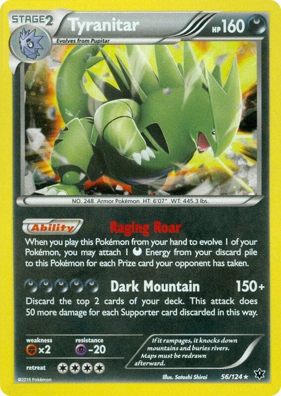 Tyranitar Cosmos Holo 056 Normal