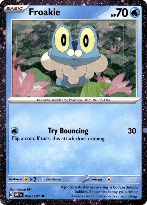 Froakie Cosmos Holo 056 Normal