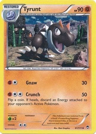 Tyrunt Cosmos Holo 061