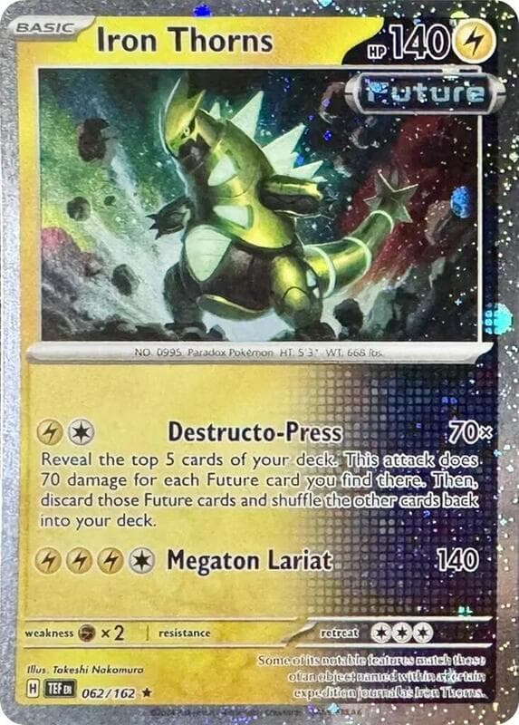 Iron Thorns Cosmos Holo 062 Normal