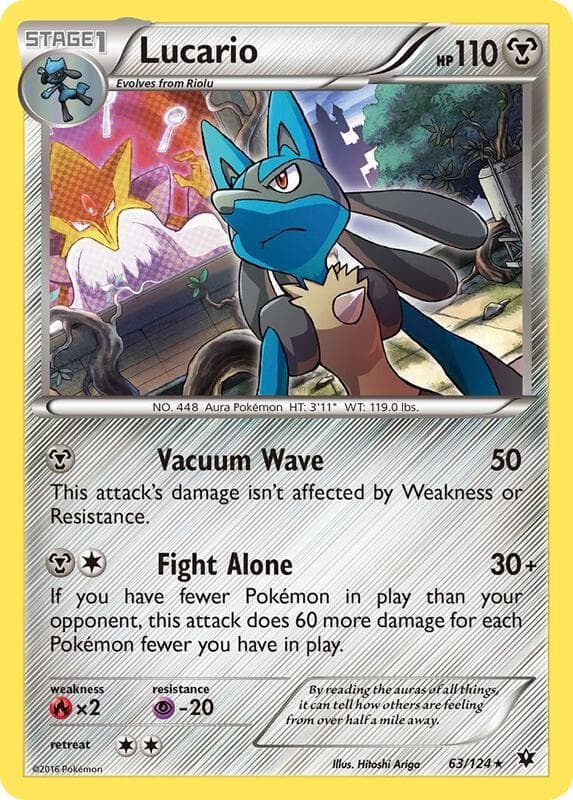 Lucario Cosmos Holo 063