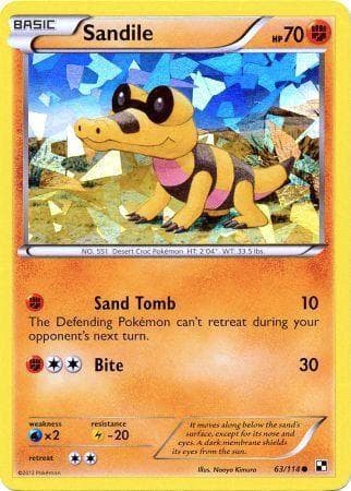 Sandile Cracked Ice Holo 063 Normal