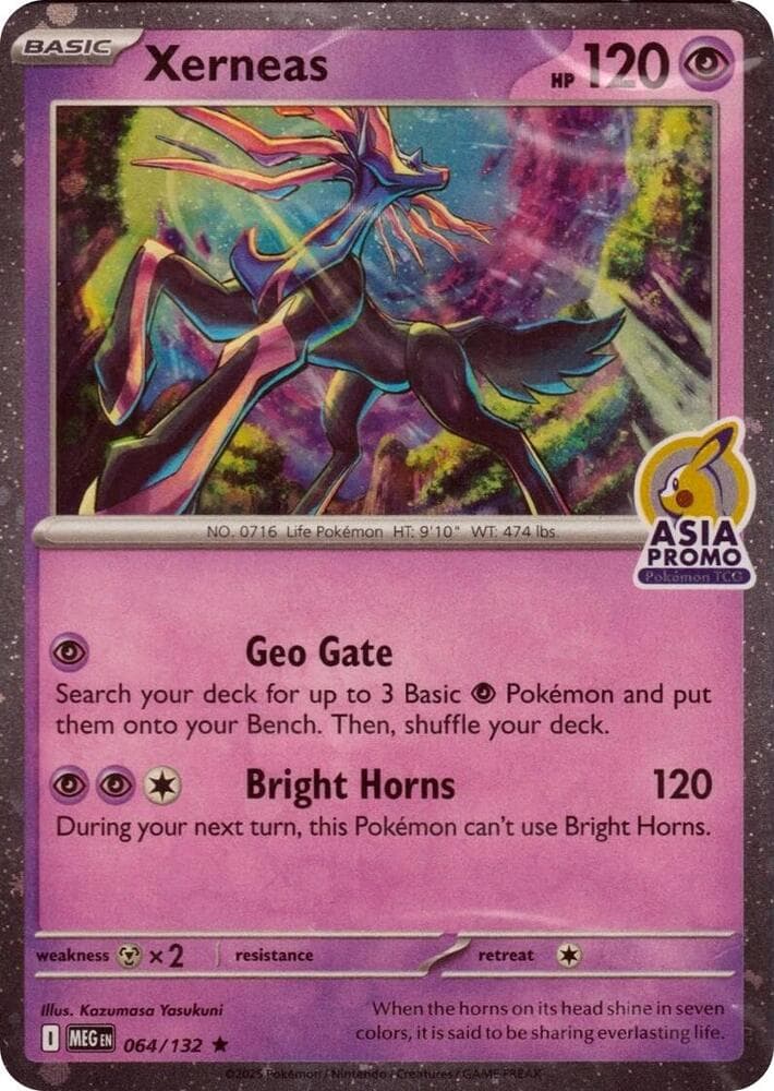 Xerneas Asia Promo 064 Normal