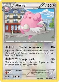 Blissey Cosmos Holo 081 Normal