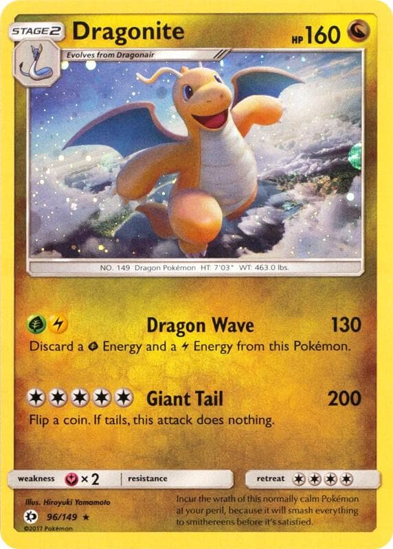Dragonite Cosmos Holo 096