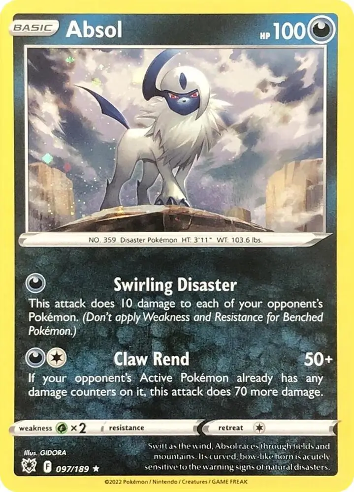 Absol Cosmos Holo 097 Normal