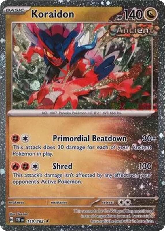 Koraidon Cosmos Holo 119