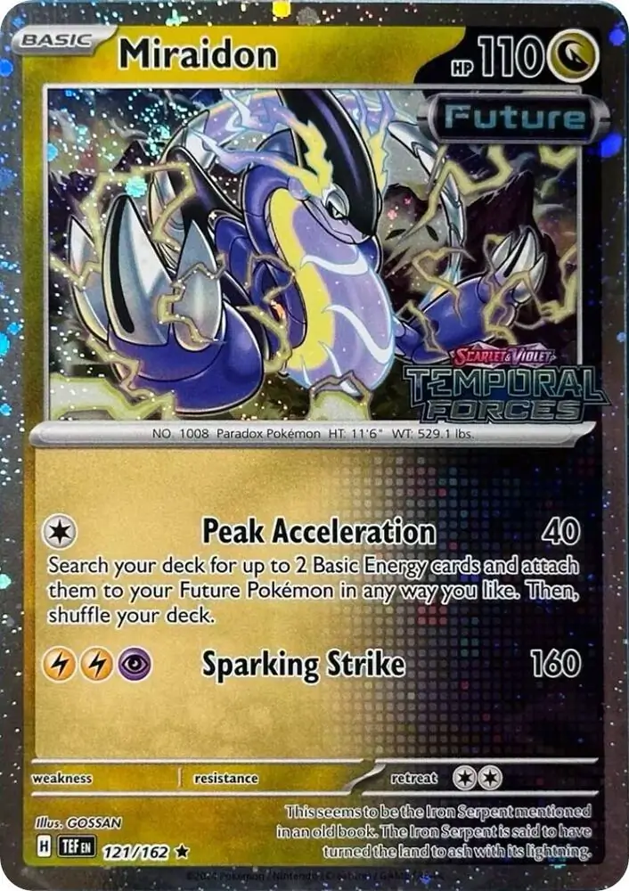 Miraidon Best Buy Cosmos Holo 121 Normal