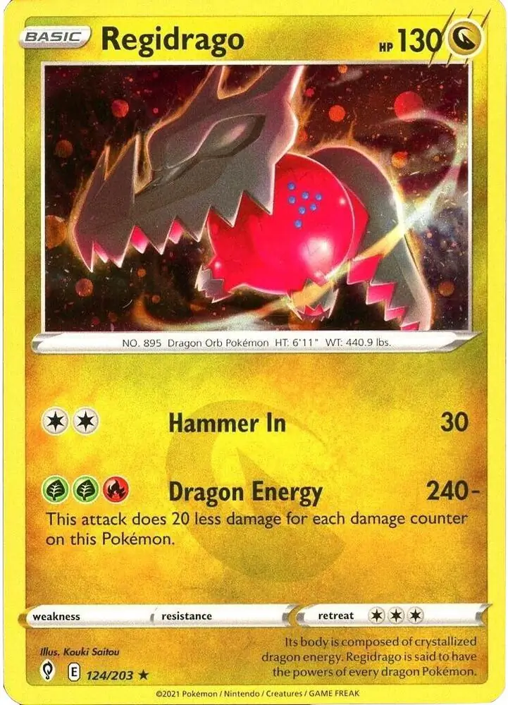 Regidrago Cosmos Holo 124