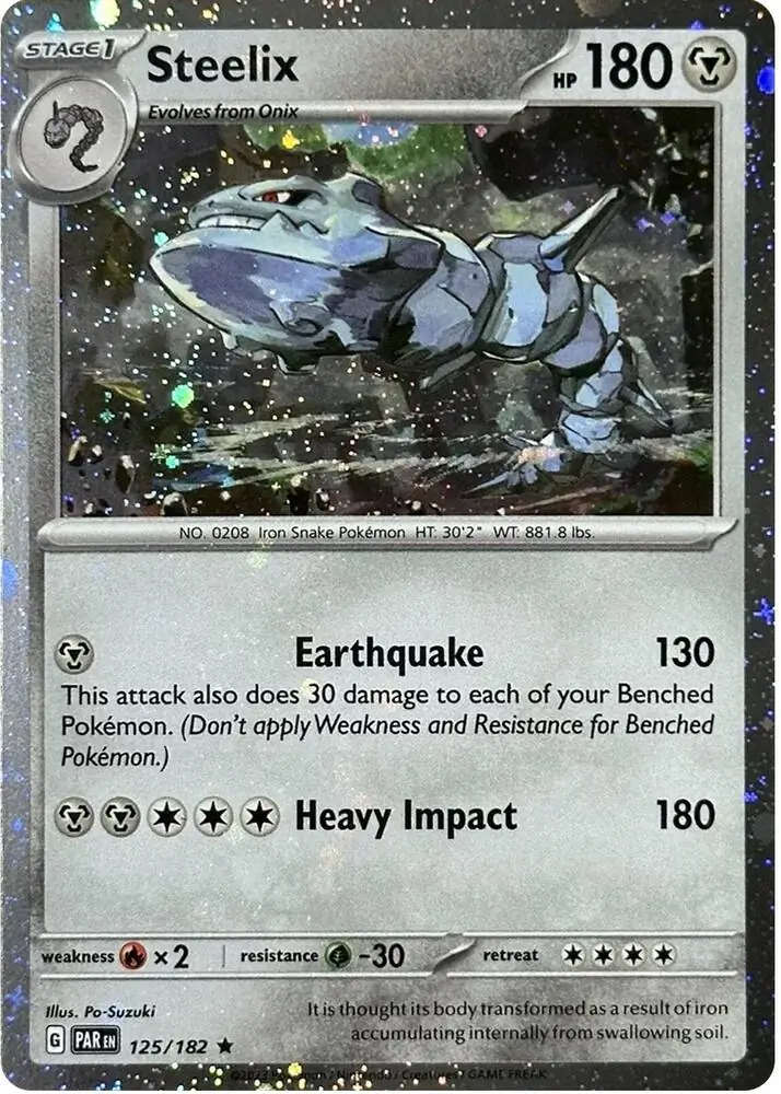 Steelix Cosmos Holo 125 Normal