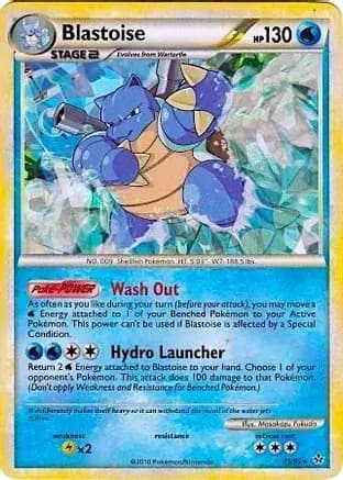 Blastoise Cracked Ice Holo 13