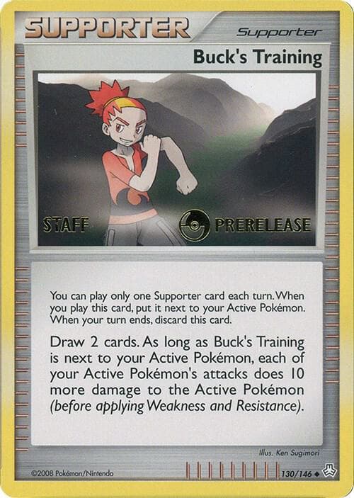 Buck's Training Prerelease Staff 130