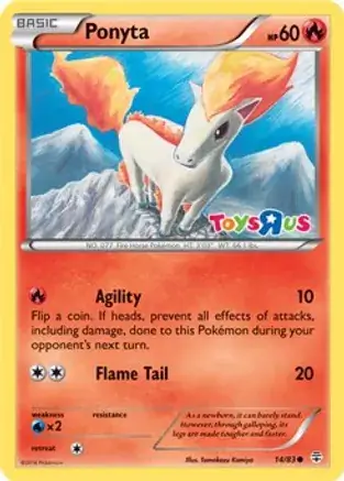 Ponyta Toys R Us 14 Normal