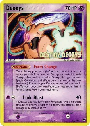 Deoxys Movie Promo 16 Normal