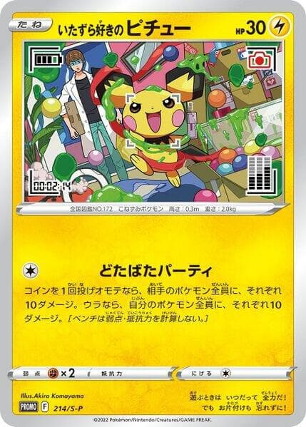 Mischievous Pichu 214