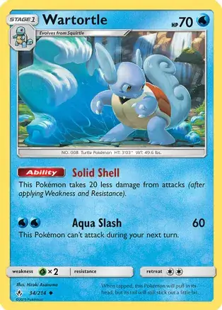 Wartortle Premium Collection Promo 34