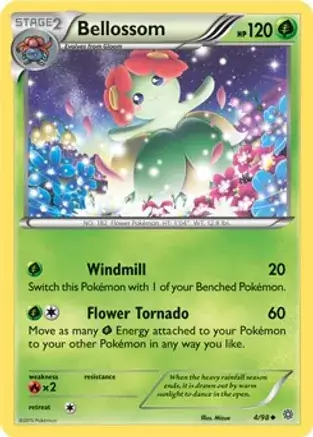 Bellossom Cosmos Holo 4 Normal