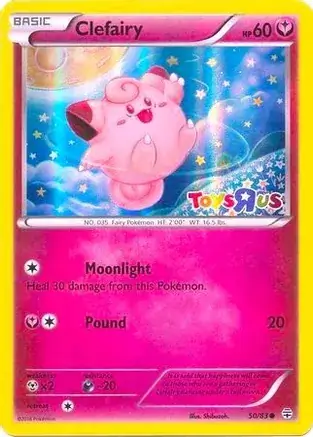 Clefairy Toys R Us 50 Normal
