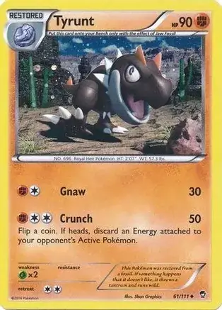 Tyrunt Cosmos Holo 61 Normal