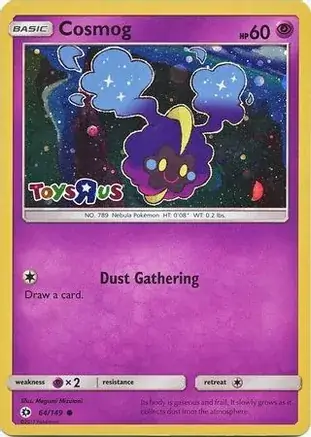 Cosmog Toys R Us 64 Normal