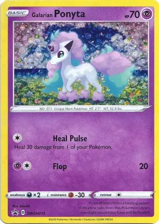 Galarian Ponyta General Mills SWSH013 Normal