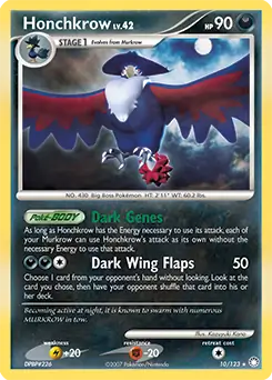 Honchkrow Holo 10 Normal