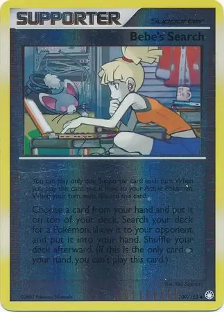 Bebe's Search Reverse Holo 109